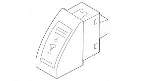 Instrument lighting control button Kia Sorento 14-15 rest