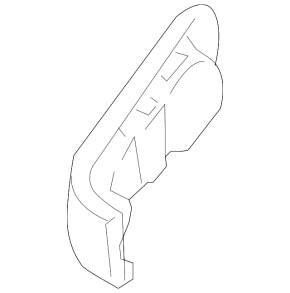 Left turn signal mirror for Mercedes X164 GL W164 ML