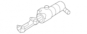 Left headlight washer nozzle Mercedes W212 10-13