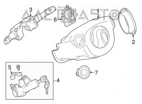 Nissan Rogue Sport 17-22 Keyless Ignition Switch