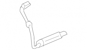 Amplifier Antenna left Lincoln MKZ 13-20