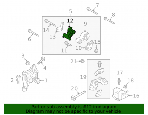 Mazda CX-9 Engine Mount Bracket 16-21