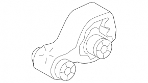 Engine mount rear Mazda 6 13-17
