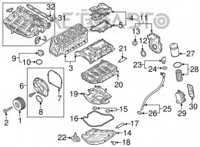 VW Tiguan 18-24 Engine Oil Cooler