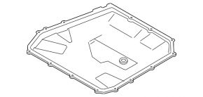 Automatic transmission pan for Porsche Macan 15-26