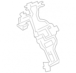Fuel Evaporative Ventilation Valve Bracket Right BMW 5 G30 18-19 4.4T