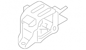 Left engine mount for Hyundai Elantra AD 17-20 2.0 automatic transmission