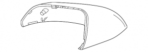 Left side mirror cover Chevrolet Equinox EV 24-26