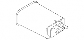 Carbon canister absorber Volvo XC60 10-17 T5, T6