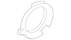 Hub Cap Rear Left Nissan Rogue 21-23 FWD