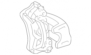Rear left caliper for Toyota FJ Cruiser 2007-2014