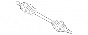 Front left half-shaft drive for Hyundai Veloster 19-22 2.0