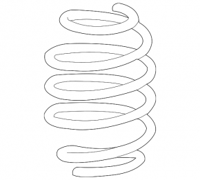 Front left spring for Honda CRZ 11-15