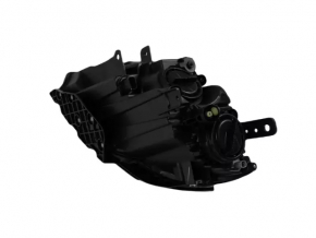 Headlight front right complete Jeep Compass 17-21 halogen, with TYC mount