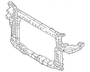 Kia Sorento 21-26 HEV, PHEV radiator panel TV