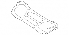 Nissan Murano z52 15-24 Hood Insulation