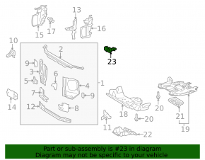 Ambient Air Temperature Sensor Lexus GS300 GS350 GS430 GS450h 06-11