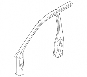 Central right body pillar Nissan Kicks 18-24