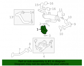 EGR valve Hyundai Elantra AD 17-20 2.0