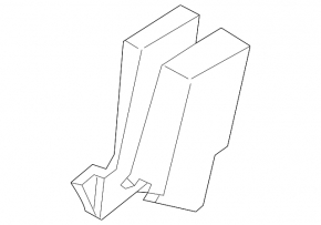 Door absorber rear left BMW X1 F48 16-19 large