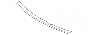 Front hood seal BMW X3 F25 11-17