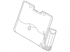 Lumbar support for driver's seat with motor BMW X3 G01 18-21