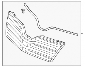 Toyota Venza 13-15 grille