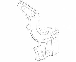 Left hood hinge for Lexus NX 22-25 Japan-built