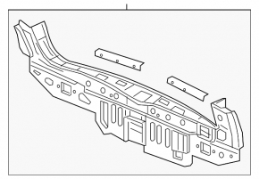 Rear Panel Honda HR-V 16-22