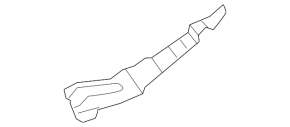 Windscreen wiper seal left Nissan Altima 19-24