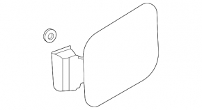 Fuel filler flap Kia Seltos 21-25