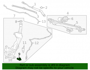 GMC Terrain 18- Washer Fluid Level Sensor