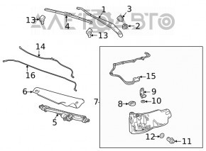 Chevrolet Equinox EV 24-26 washer fluid reservoir level sensor