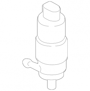 Porsche Panamera 10-16 Headlight Washer Pump