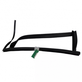 Upper rear right door molding for Ford Escape MK3 13-17 matte with glass seal