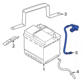 Negative terminal Ford Escape MK4 20-24 with sensor