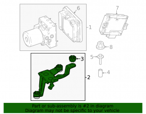 ABS Bracket ABS BMW X3 G01 18-