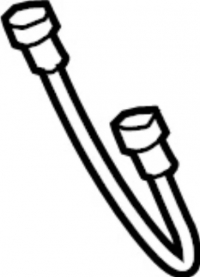 Brake hose front right Infiniti QX50 19-25