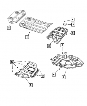 Engine protection Dodge Durango 11-20 5.7