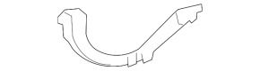 Trunk lid hinge trim left Lexus IS 06-13 upper