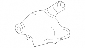 Windscreen wiper trapezoid with motor rear BMW X3 F25 11-17