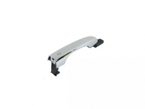 Door handle outer front left Fiat 500X 16- keyless, chrome