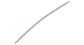 Upper door molding front right Infiniti FX35 FX45 03-08