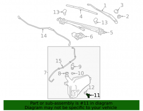 Chevrolet Equinox 20-24 Washer Fluid Level Sensor