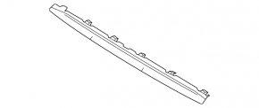 Lower radiator deflector for the Audi A3 22-25