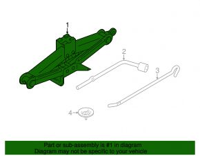 Mitsubishi Eclipse Cross 18-24 Jack