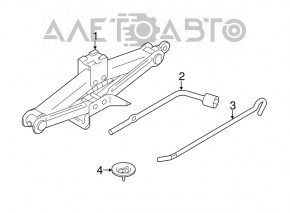 Mitsubishi Eclipse Cross 18-24 Jack