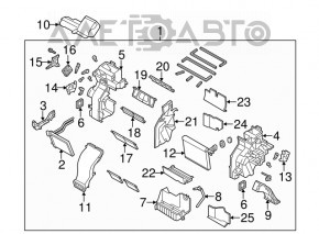 Evaporator Kia Sorento 10-15