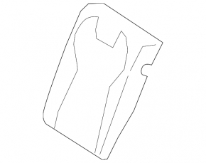 Backrest of the rear row of seats, 2nd row, left, Mercedes A-class V177 19-22, leather + Alcantara, black with red stitching, with belt