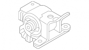 Left engine mount for Mazda 6 14-17 2.5 automatic transmission
